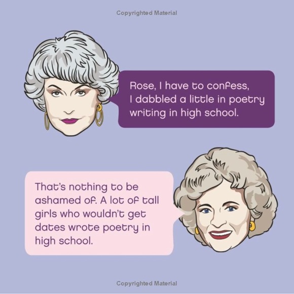 Golden Rules: Wit and Wisdom of The Golden Girls Little Hardcover Book Gift - Picture 4 of 7